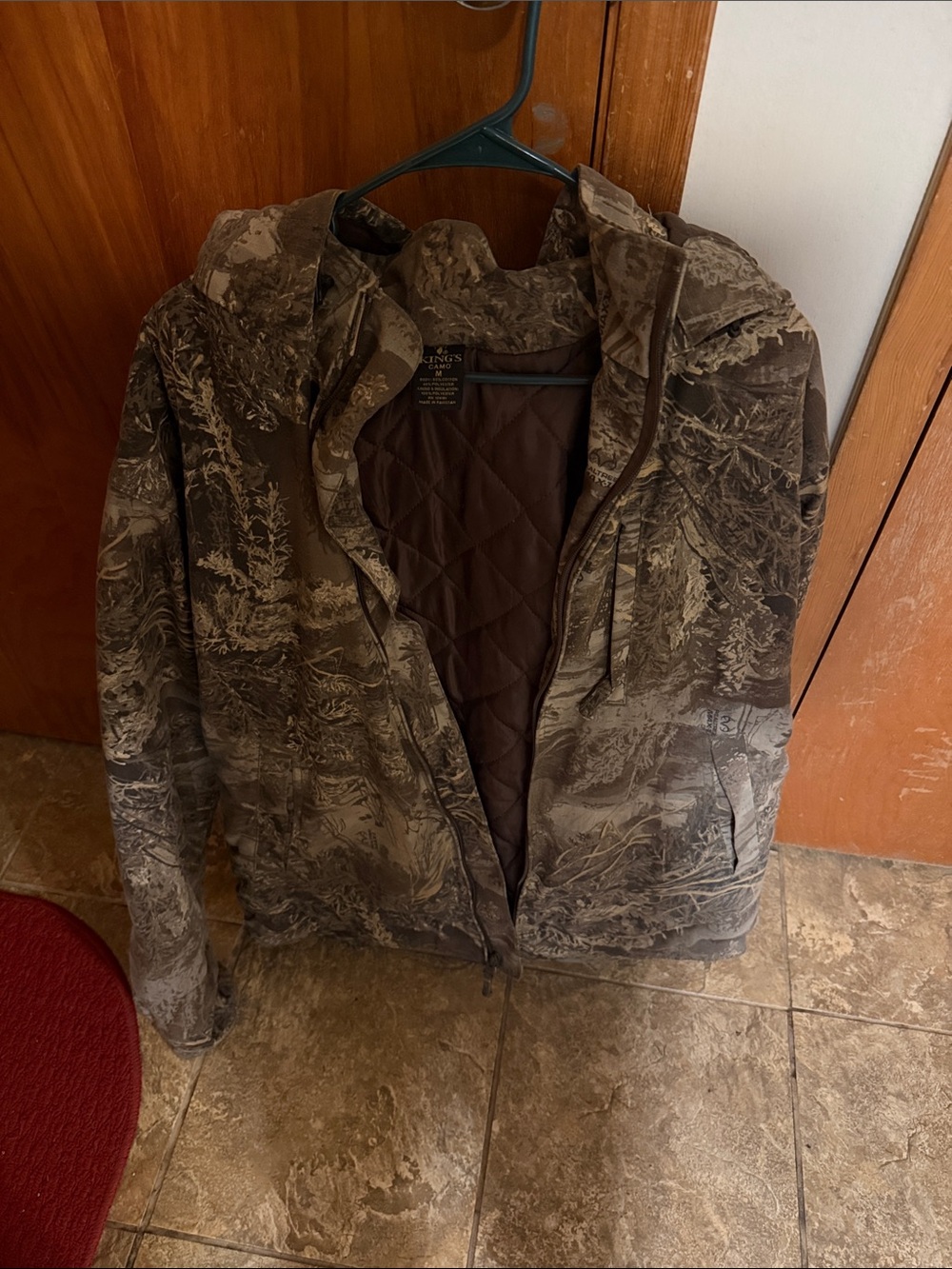 Men's Camouflage Hooded Jacket